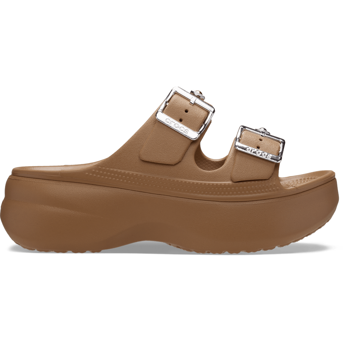 Women's Saturday Platform Embellished Sandal - Sepia / Silver