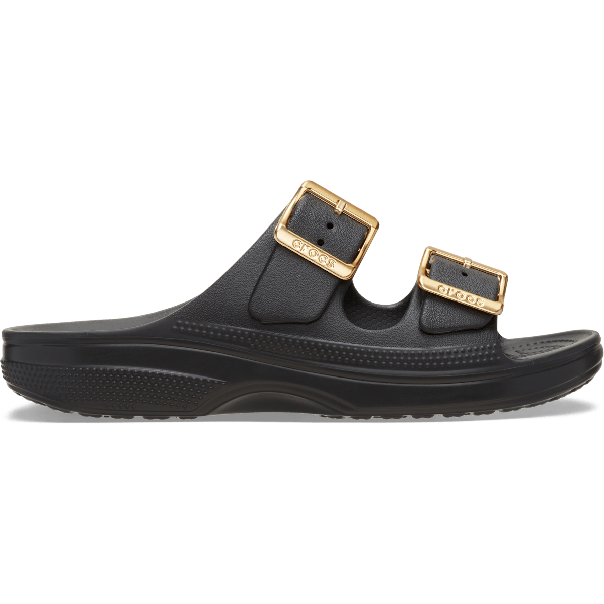 Saturday Metallic Buckle Sandal - Black