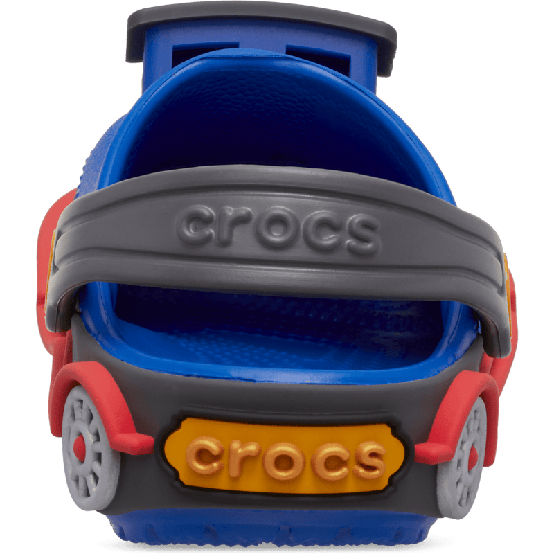 Toddler Classic IAM Train Clog - Blue Bolt/Carbon