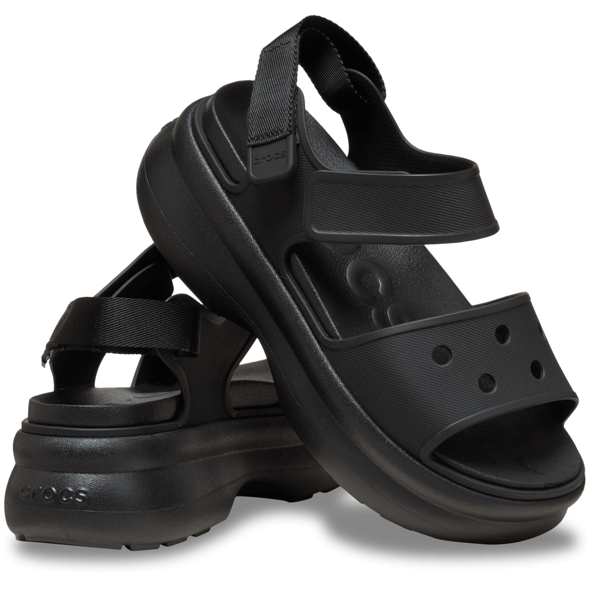 Soho Y-Strap Sandal - Black