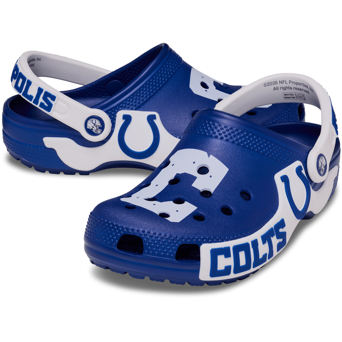 Kids' NFL Indianapolis Colts Graphic Classic Clog - Multi