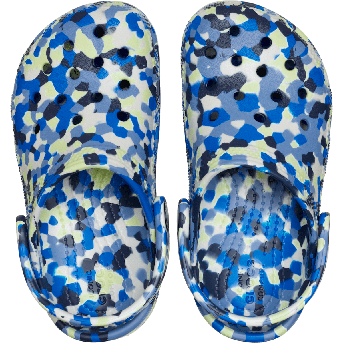 Toddler Classic Glow Confetti Clog - Glow Light/Multi