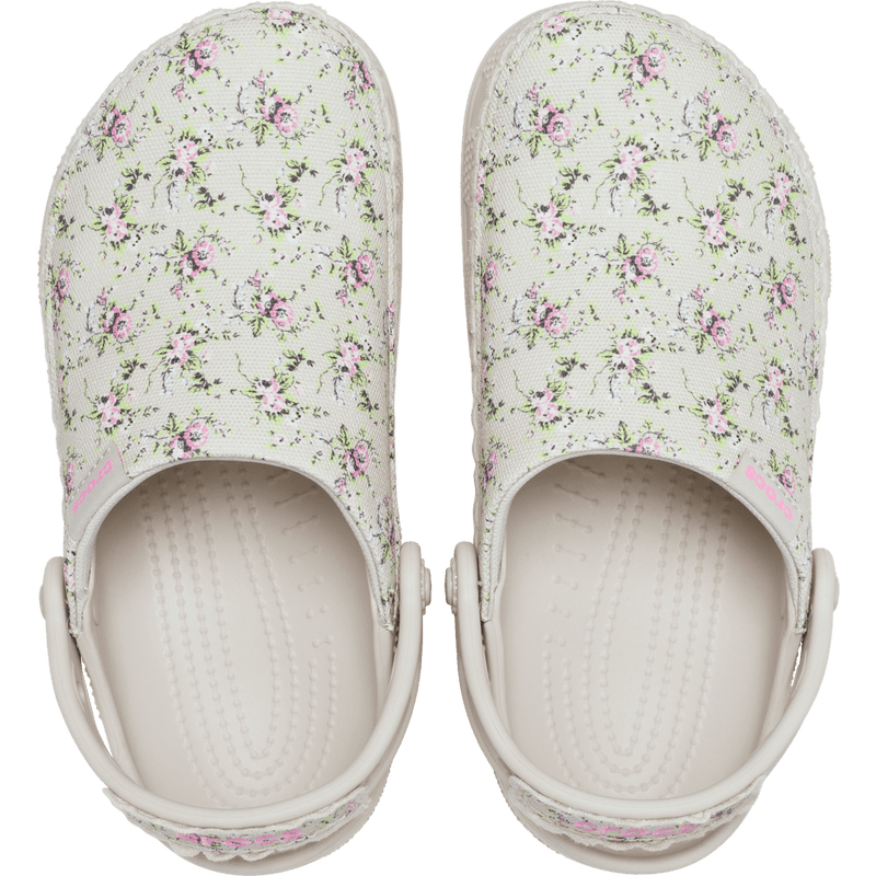 Kids' Crafted Ditsy Floral Clog - Cocoa Crème