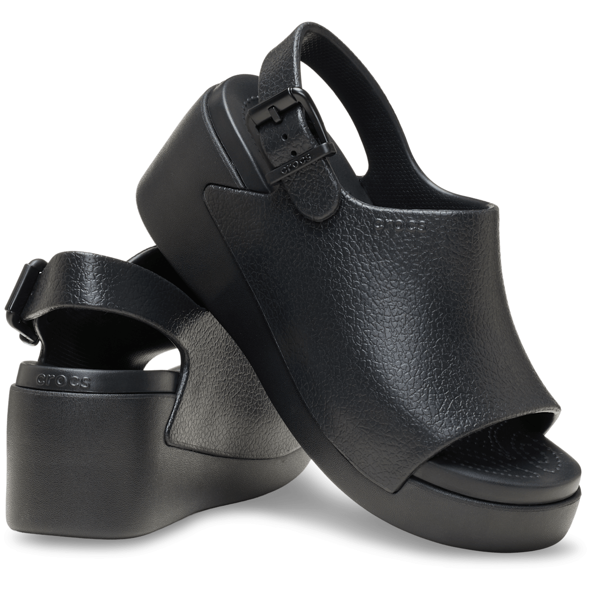 Dylan Platform Slide - Black