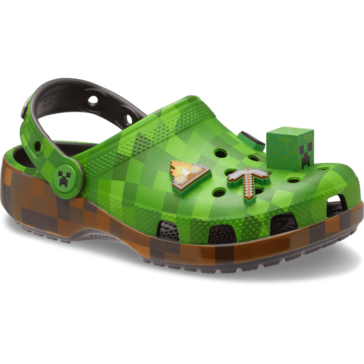 Kids’ Minecraft Green Classic Clog - Multi