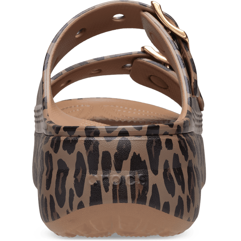 Saturday Platform Leopard Sandal - Sepia/Leopard/Gold