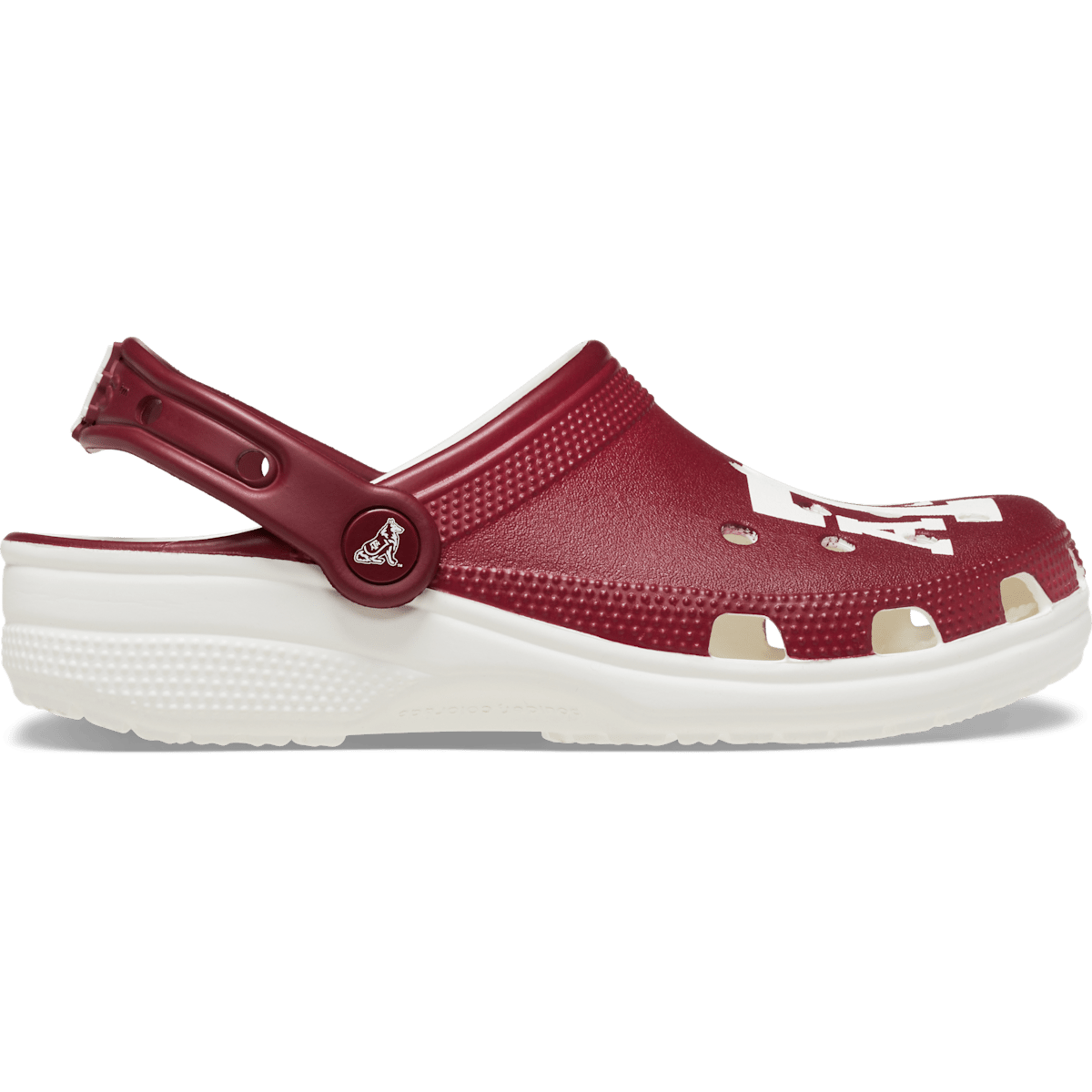 Texas AM Classic Clog - White