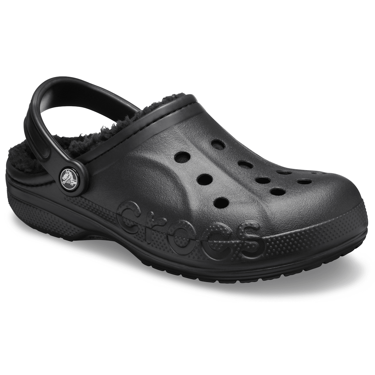 Baya Lined Clog - Black / Black