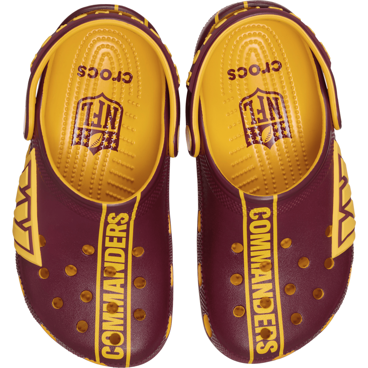 Kids' NFL Washington Commanders Graphic Classic Clog - Multi