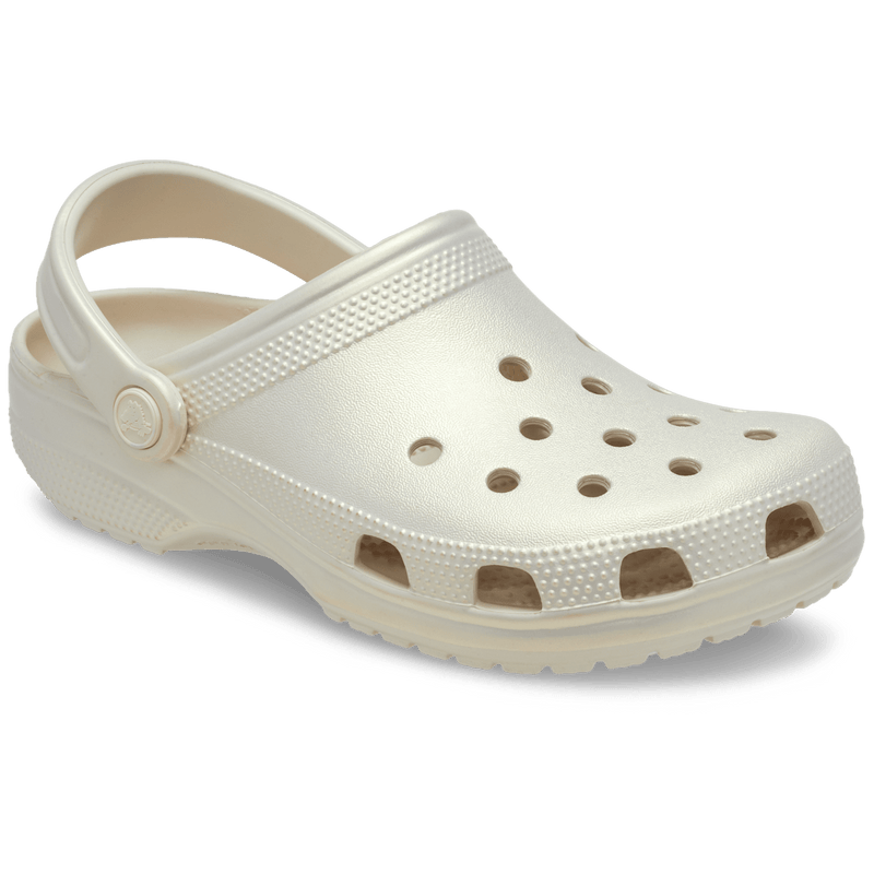 Classic Pearl Shine Clog - Frappé