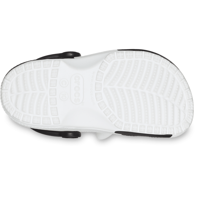 Toddler IAM Cow Clog - White
