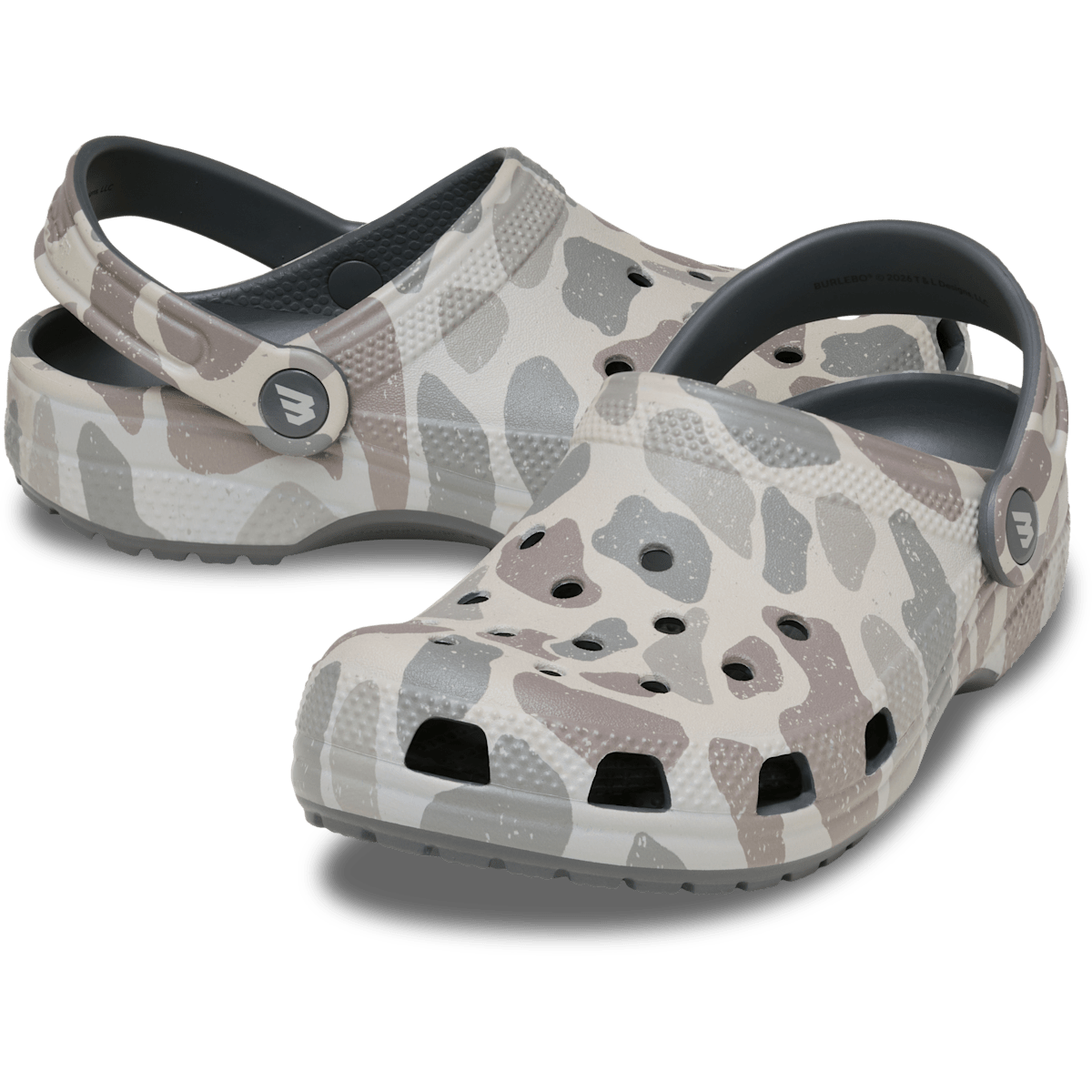 Kids’ BURLEBO Deer Camo Classic Clog - Multi