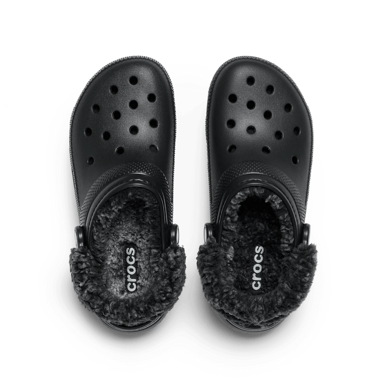 Classic Fleece Lined Clog - Black