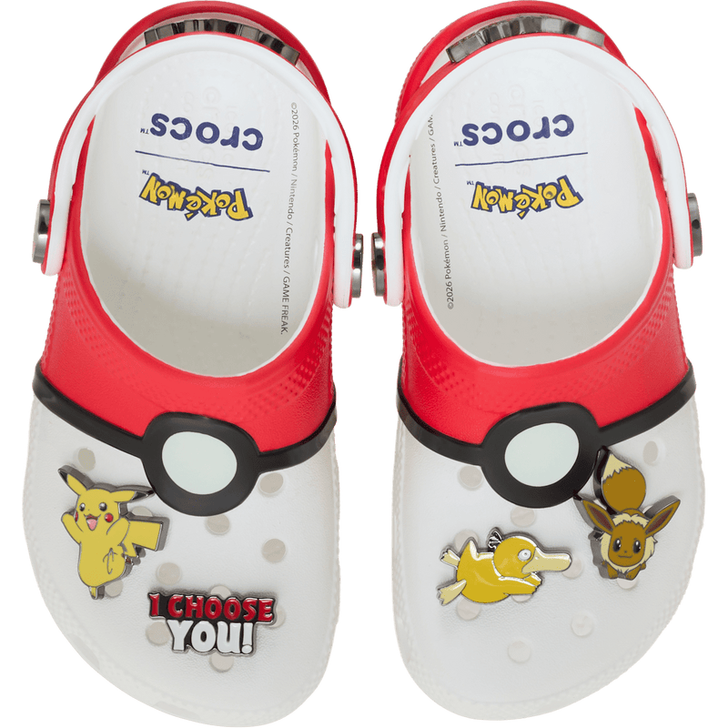 Toddler Pokémon Poké Ball Classic Clog - Multi