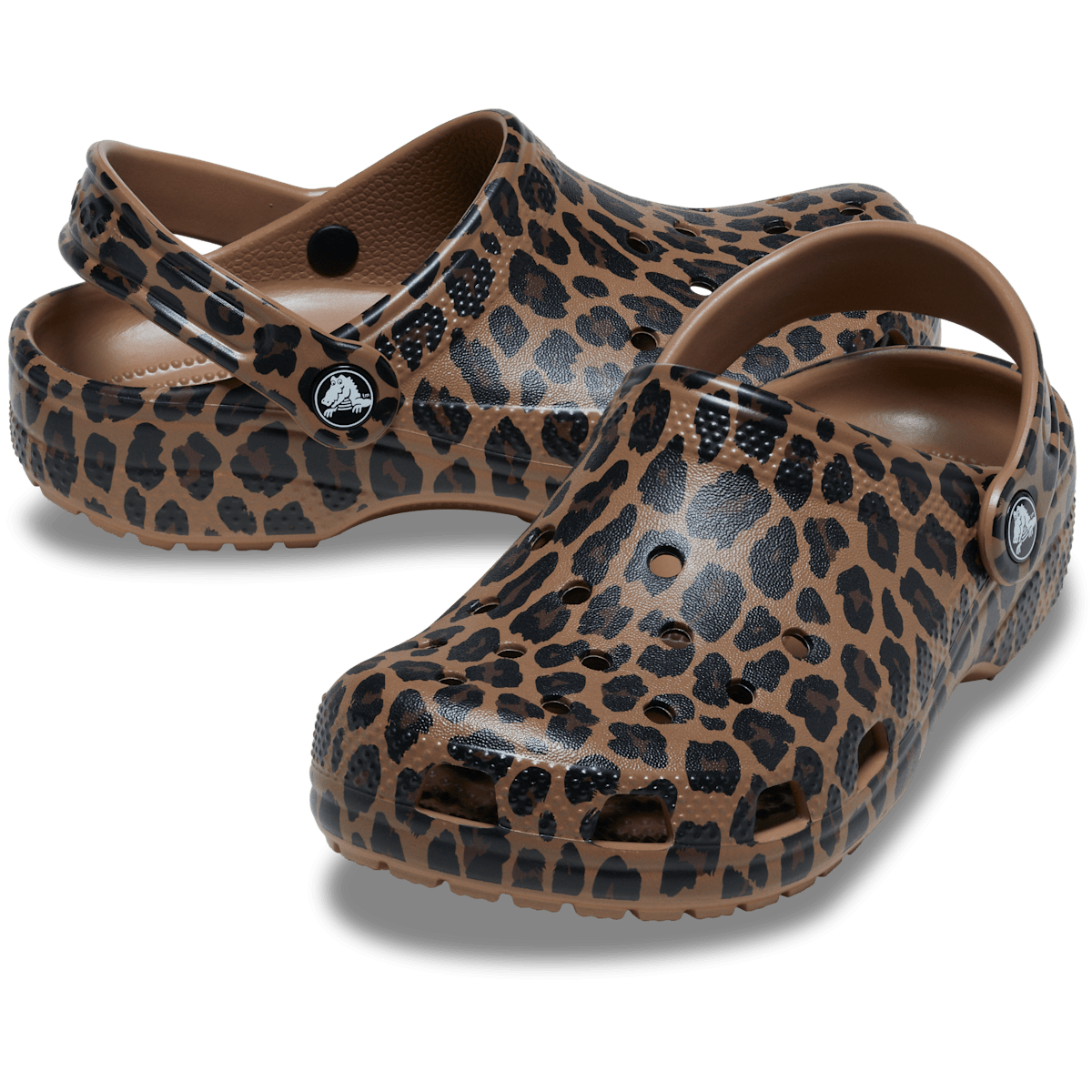 Toddler Classic Animal Clog - Sepia / Leopard