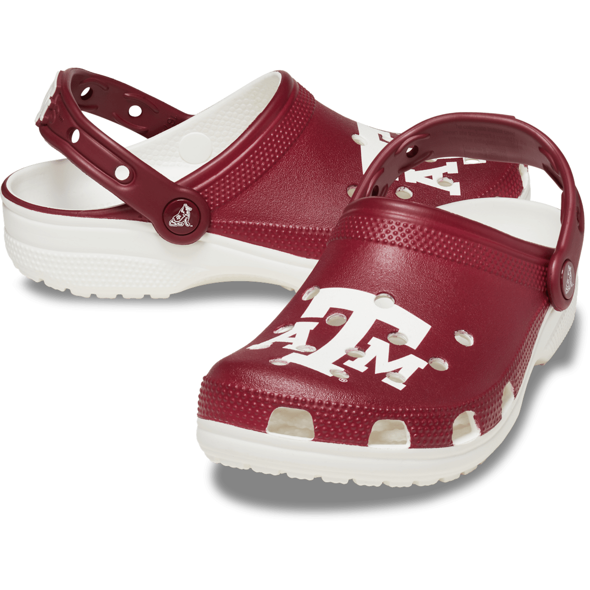 Texas AM Classic Clog - White