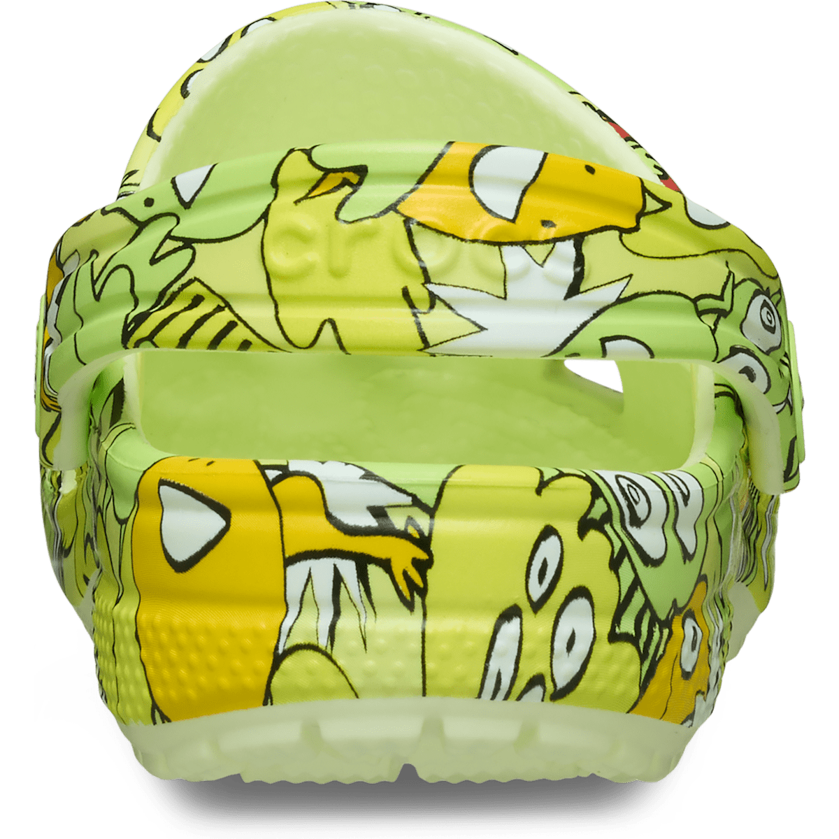 Toddler Classic Glow Monster Camo Clog - Glow Light