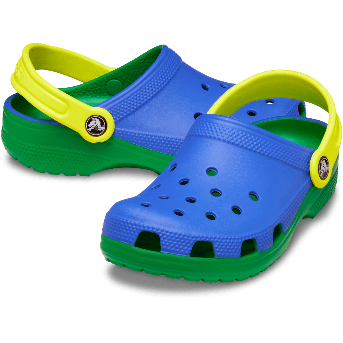 Kids’ Classic Retro Sport Clog - Blue Bolt