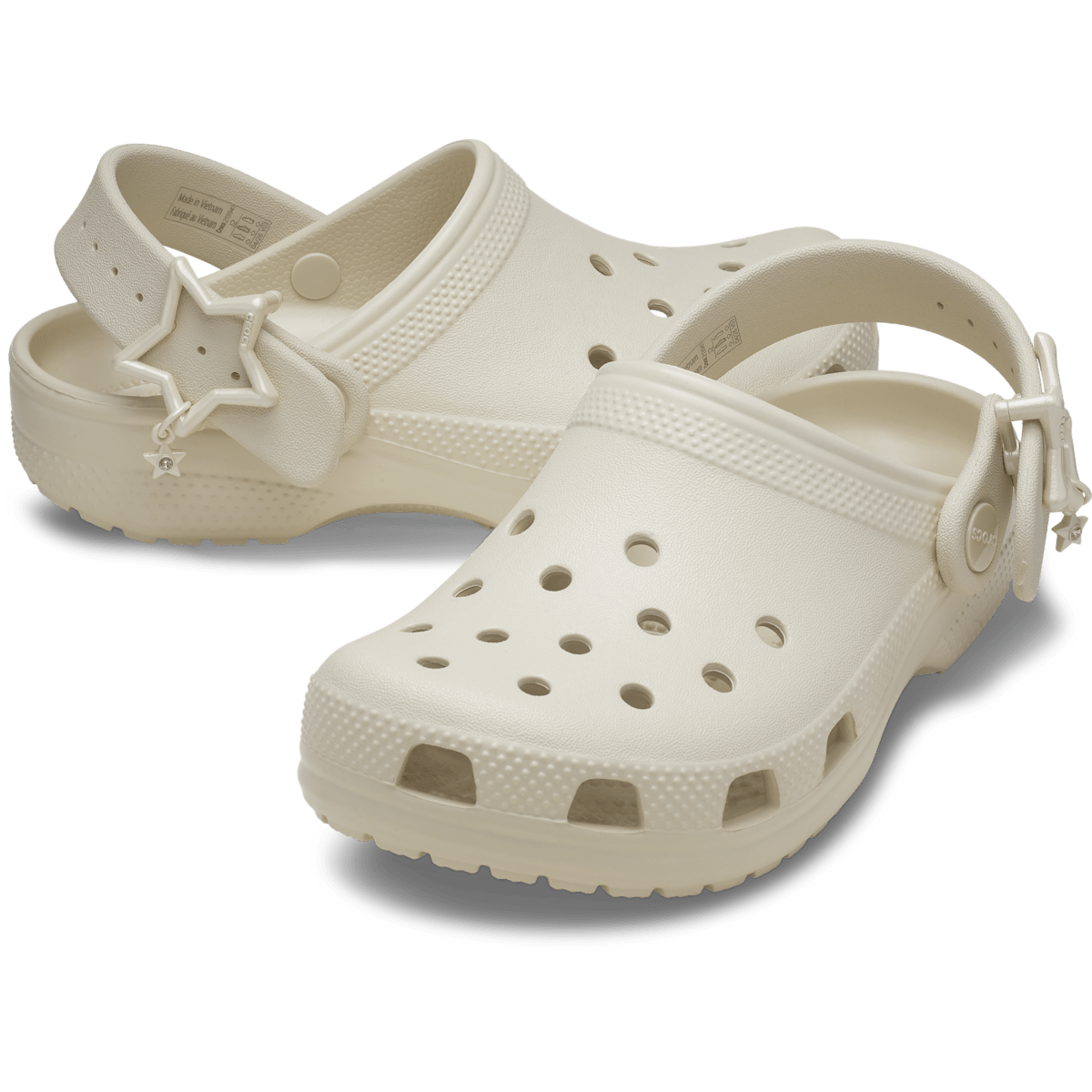 Toddlers' Classic Star Buckle Clog - Frappé