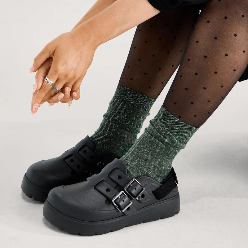 Loaferette Clog - Black