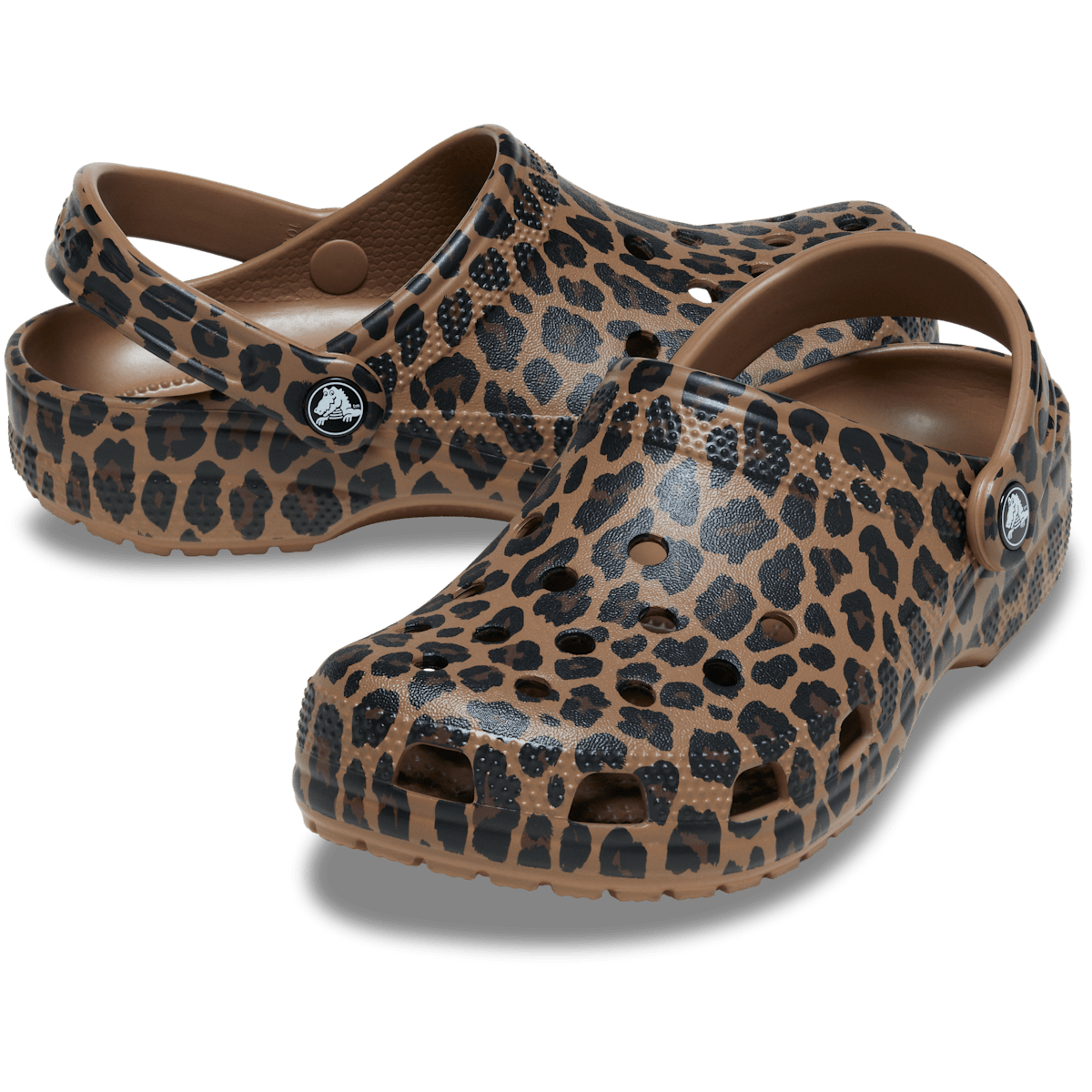 Classic Animal Clog - Sepia / Leopard