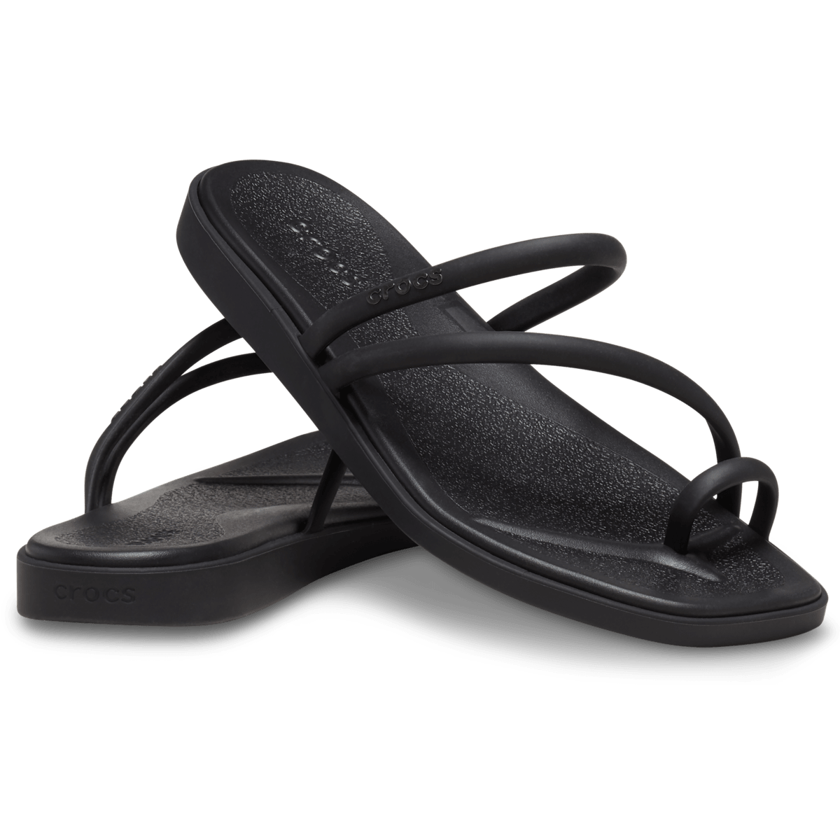 Miami Toe Loop Sandal - Black