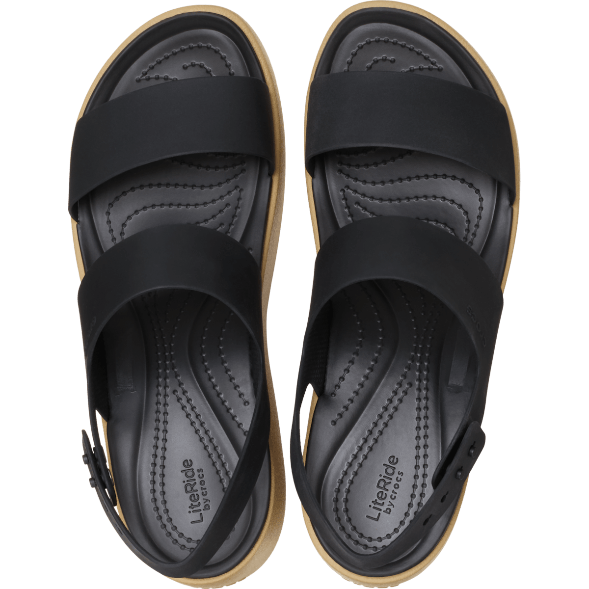 Brooklyn Sky Sandal - Black/Cashew