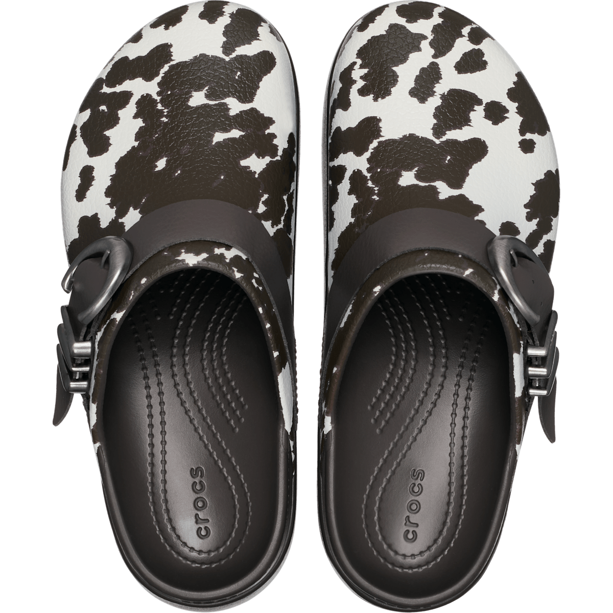 Dylan Platform Animal Buckle Clog - Espresso