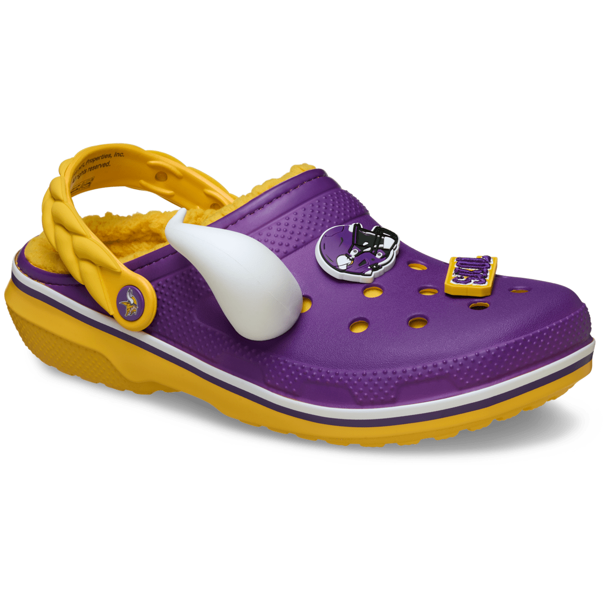 NFL Minnesota Vikings Classic Lined Clog - Multi
