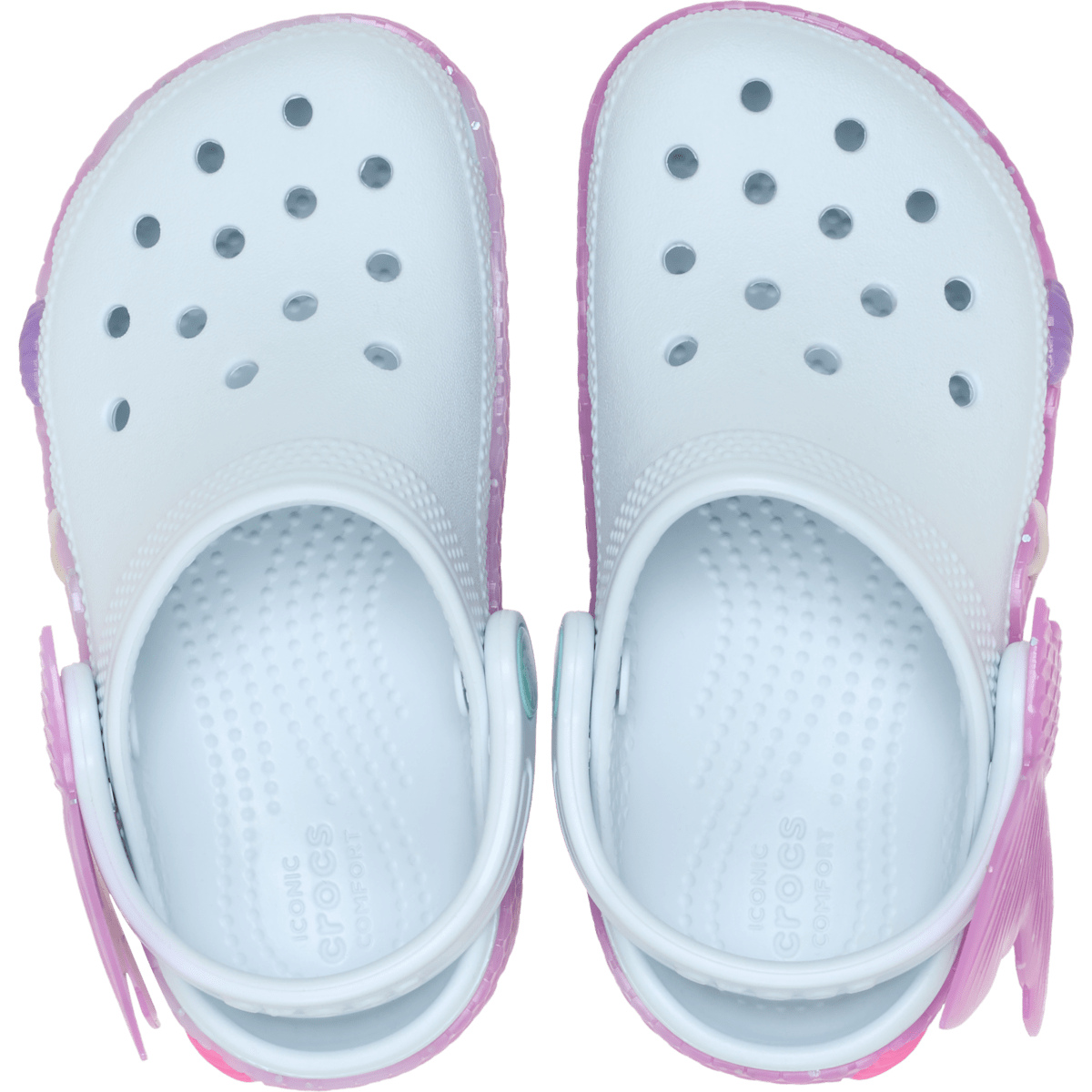 Toddler Classic IAM Color Change Mermaid Clog - Vapor Ice