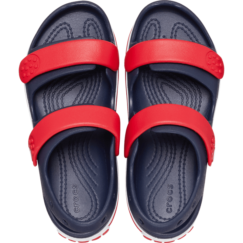 Toddler Crocband™ Cruiser Sandal - Navy / Varsity Red