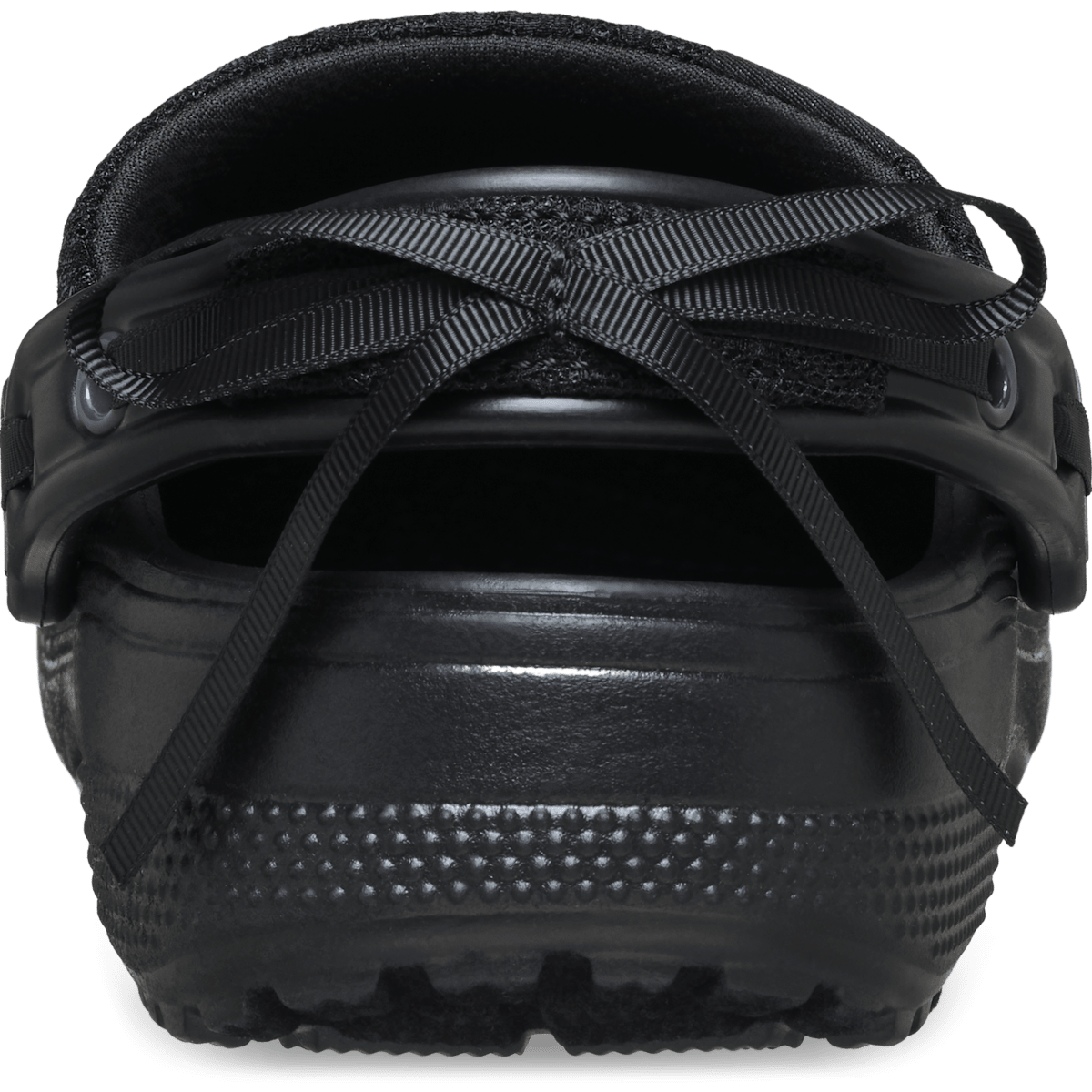 Crafted Lace Clog - Black