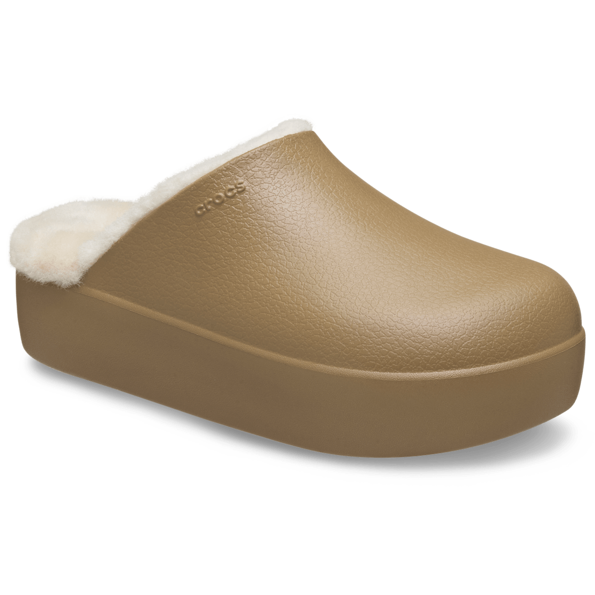 Dylan Platform Lined Clog - Sepia / Sandstone