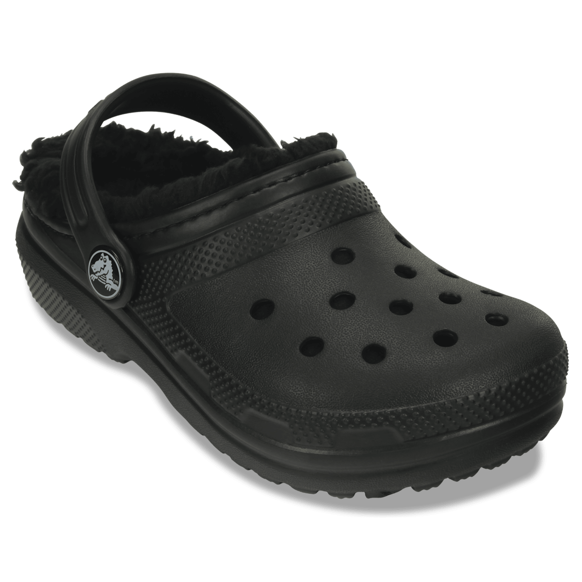 Toddler Classic Lined Clog - Black / Black