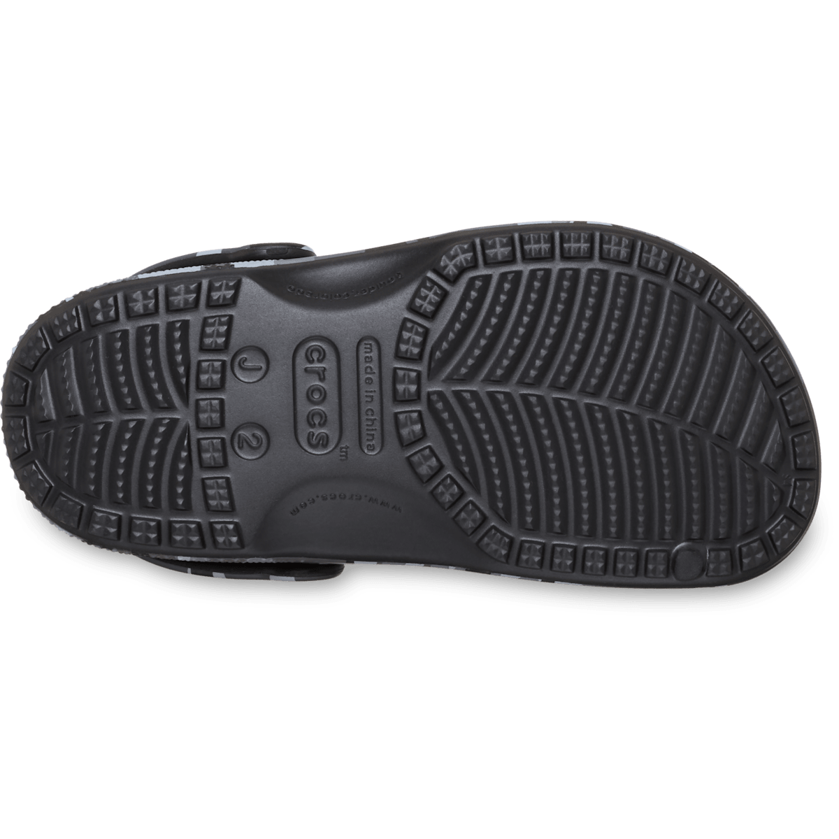 Kids' Classic Camouflage Clog - Black/Slate Grey