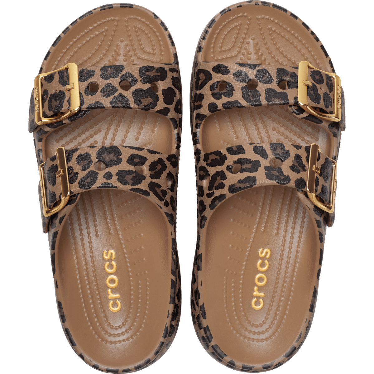 Saturday Platform Leopard Sandal - Sepia/Leopard/Gold
