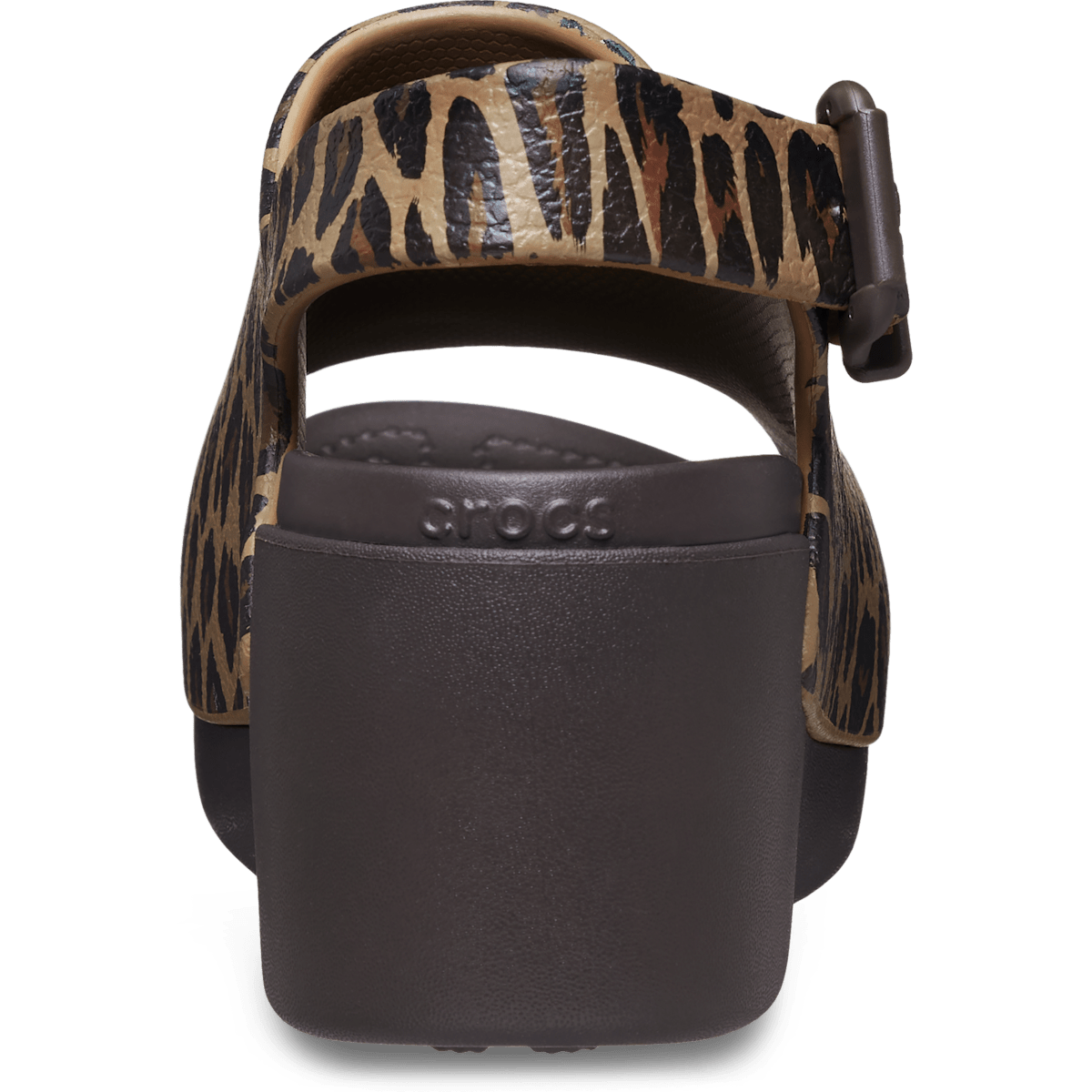 Dylan Platform Animal Slide - Leopard/Espresso