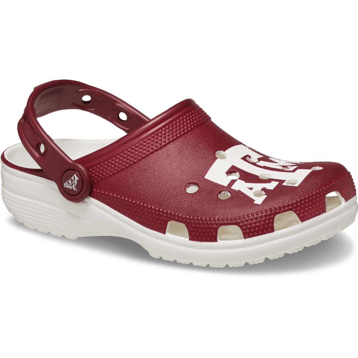 Texas AM Classic Clog - White