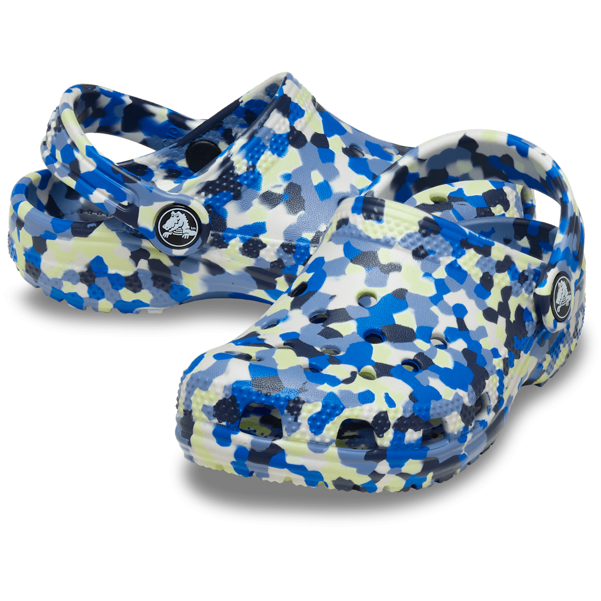 Toddler Classic Glow Confetti Clog - Glow Light/Multi
