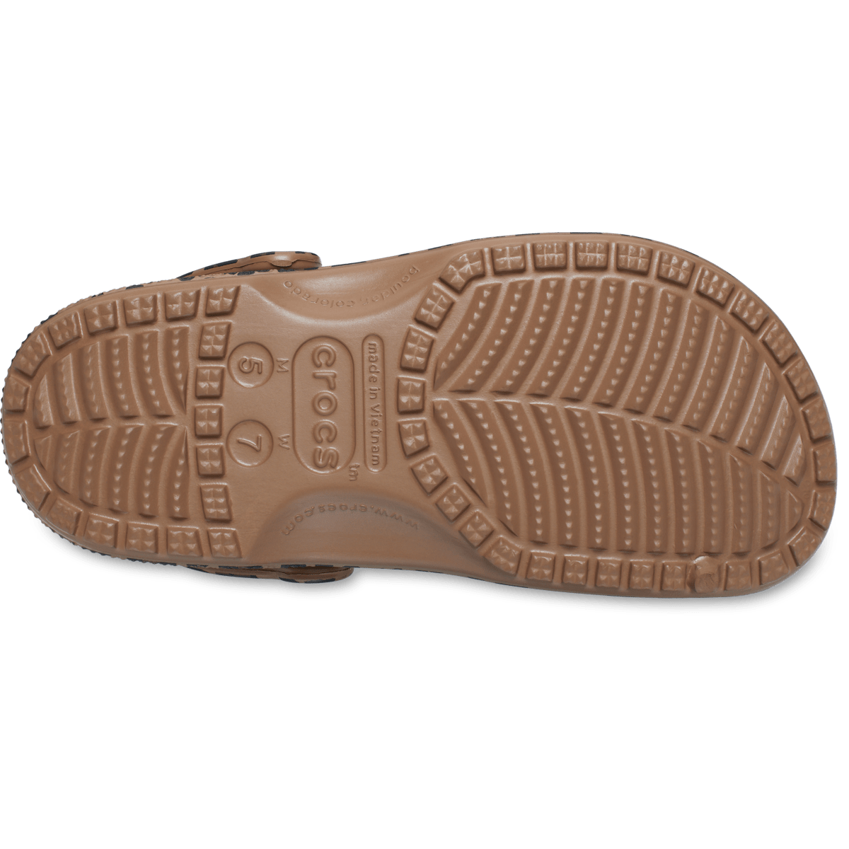 Classic Animal Clog - Sepia / Leopard