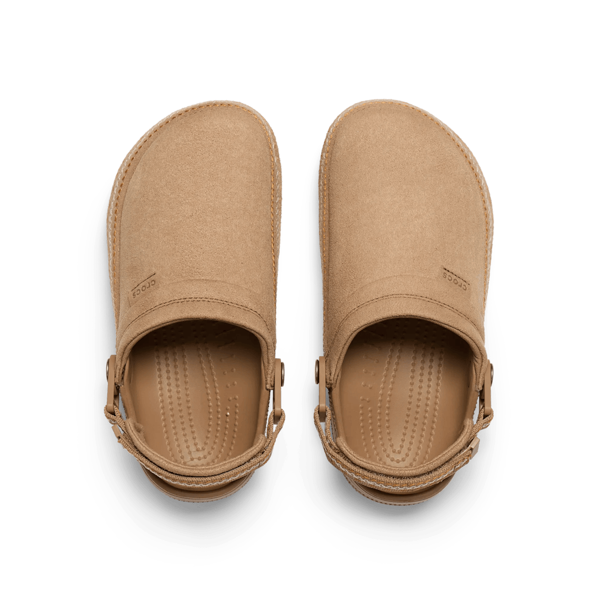 Crafted Vegan Suede Stitch Clog - Sepia