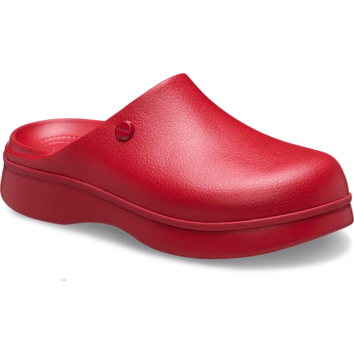 Dylan Notched Clog - Court Red