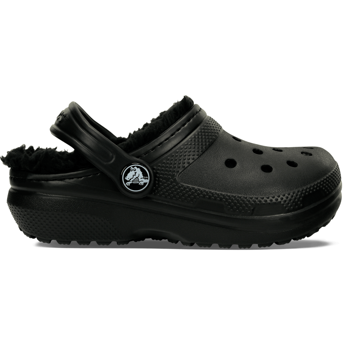 Toddler Classic Lined Clog - Black / Black