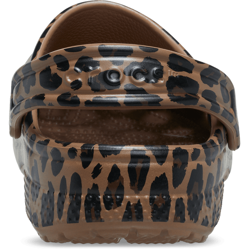 Toddler Classic Animal Clog - Sepia / Leopard