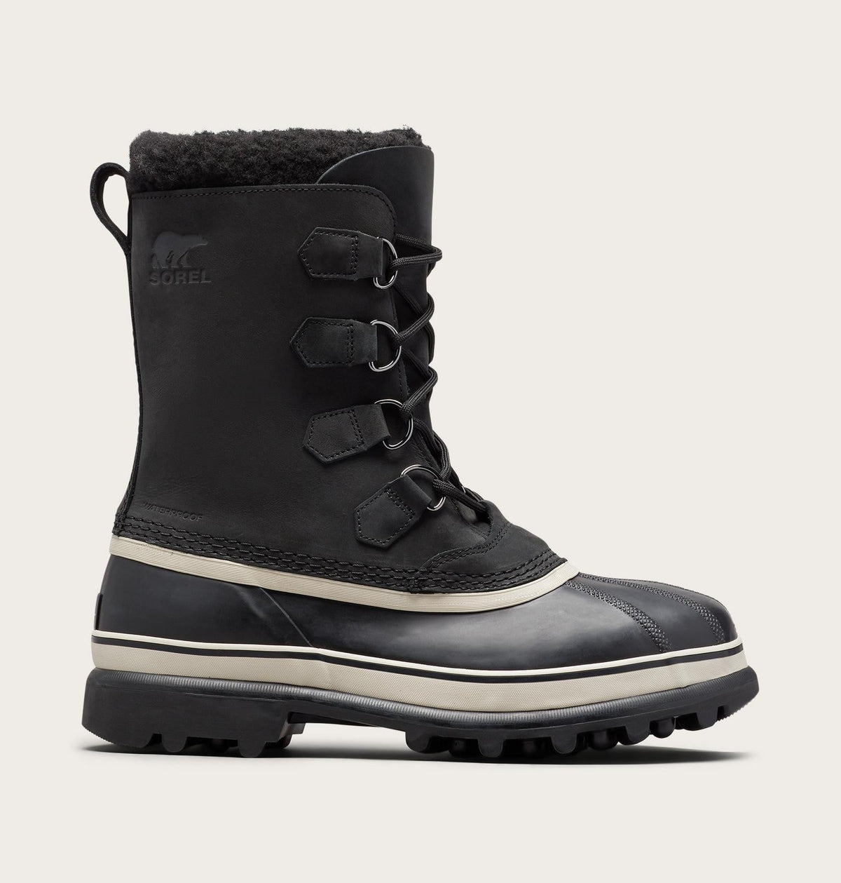 Caribou™ Men's Winter Boot - Black, Dark Stone
