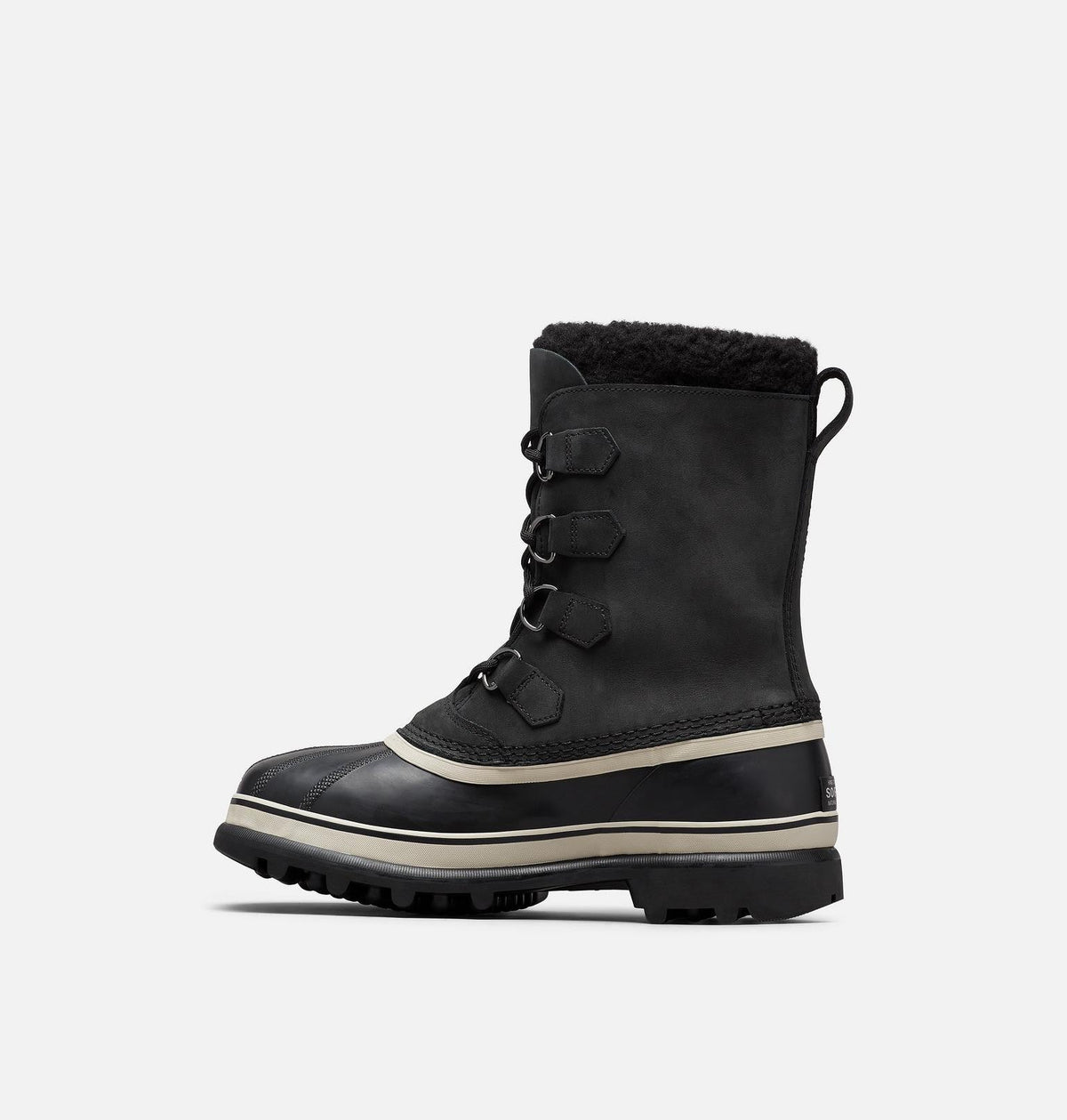 Caribou™ Men's Winter Boot - Black, Dark Stone