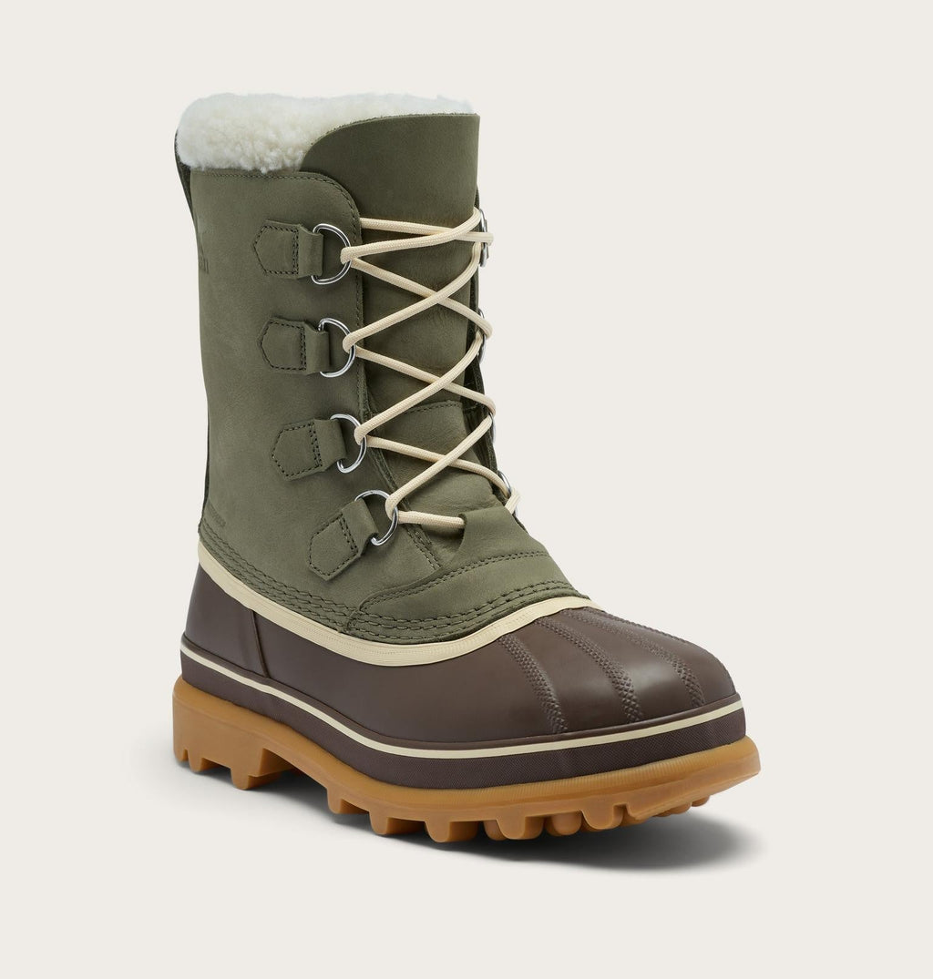 Caribou™ Men's Winter Boot - Stone Green, Tobacco