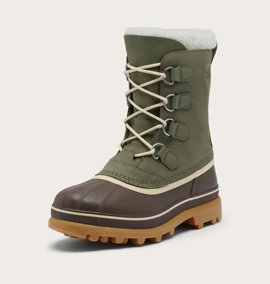 Caribou™ Men's Winter Boot - Stone Green, Tobacco