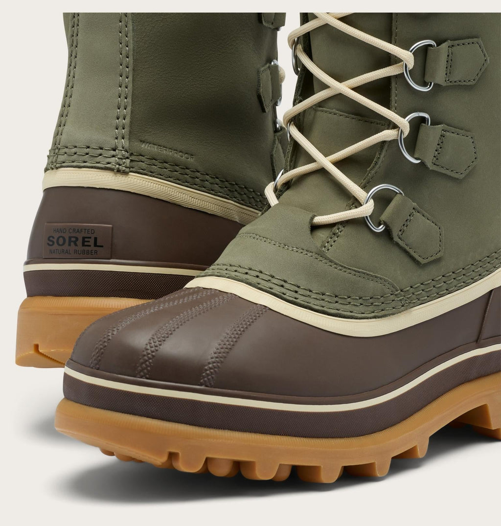 Caribou™ Men's Winter Boot - Stone Green, Tobacco