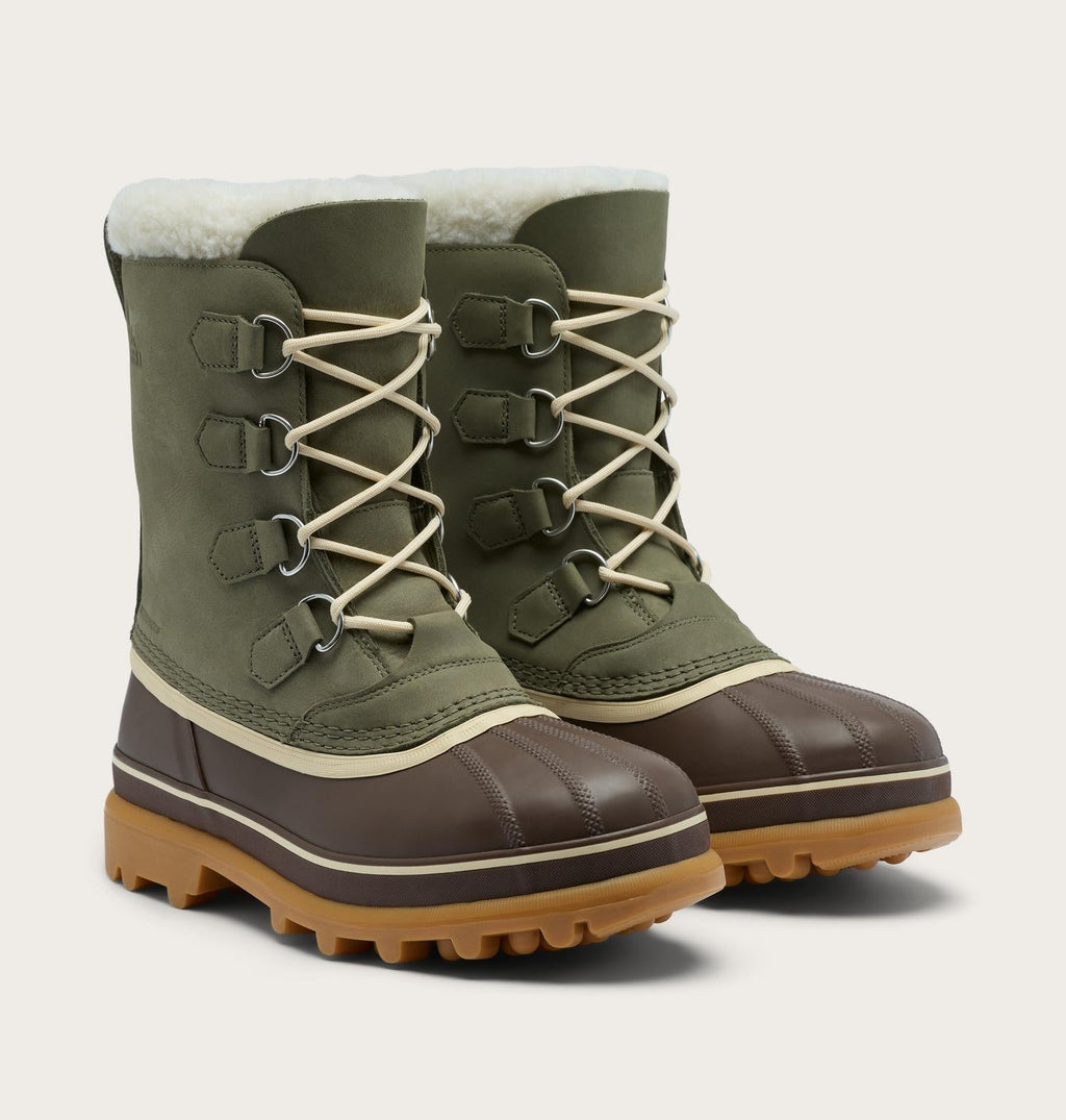 Caribou™ Men's Winter Boot - Stone Green, Tobacco